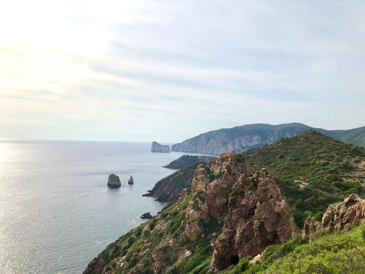 Aragonite Azzurra Casa Vacanza Гоннеза Экстерьер фото