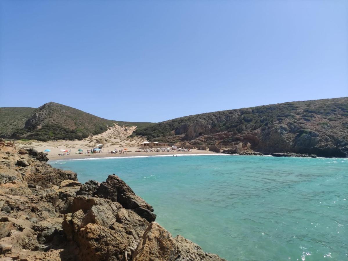 Aragonite Azzurra Casa Vacanza Гоннеза Экстерьер фото