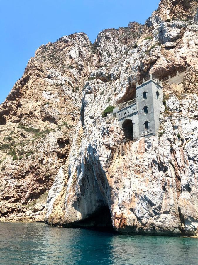 Aragonite Azzurra Casa Vacanza Гоннеза Экстерьер фото